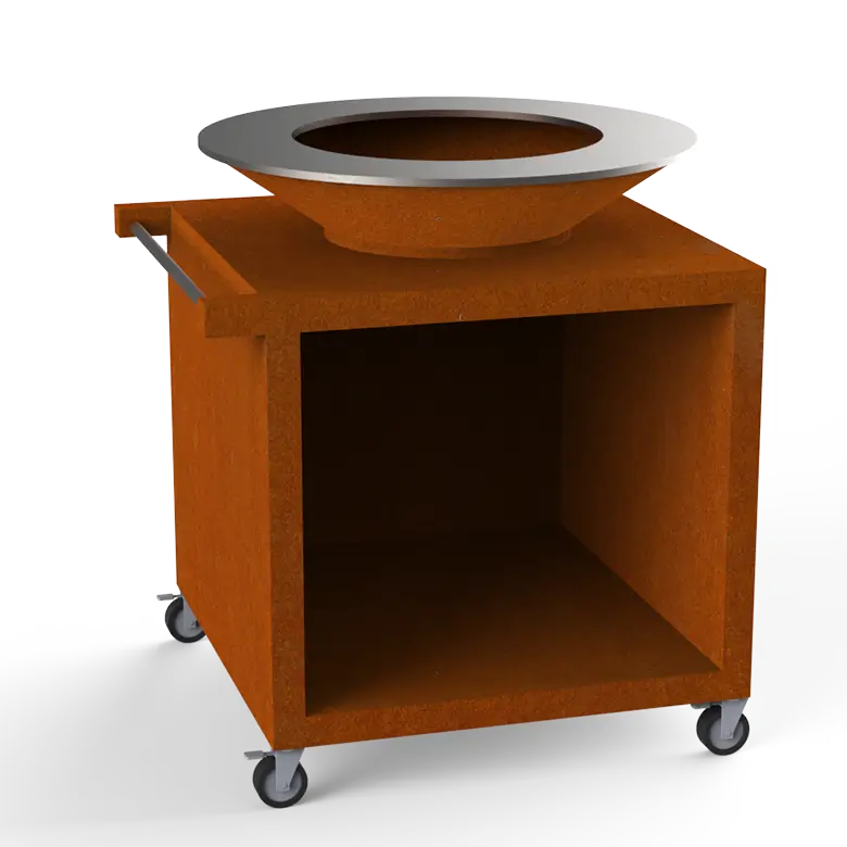 Corten steel grill Model 1