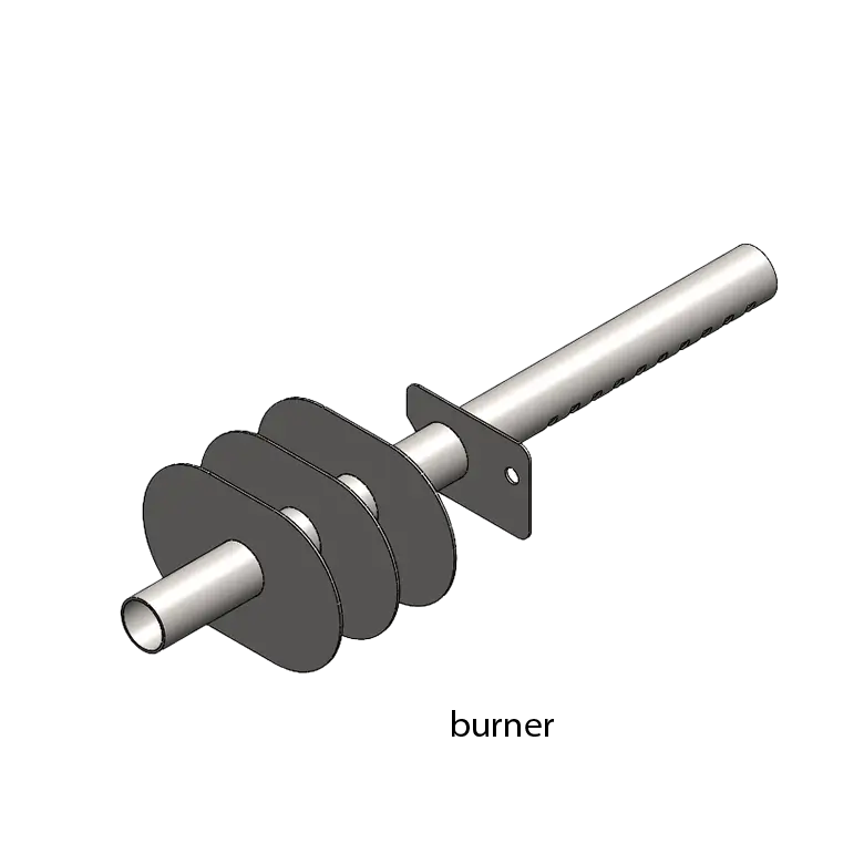 SG1 cold smoke generator 5,3Lt Ø130mm + passive cooler - Image 8