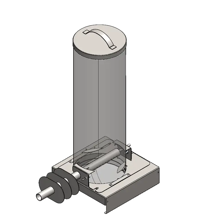 SG1 cold smoke generator 5,3Lt Ø130mm + passive cooler - Image 3